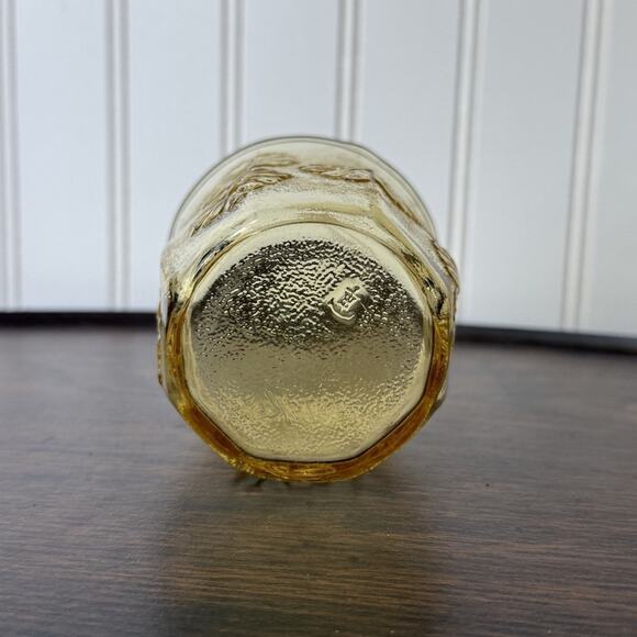 ANCHOR HOCKING Springsong Honey Gold Juice Cup Glass Votive Candle Holder - Picture 3 of 4